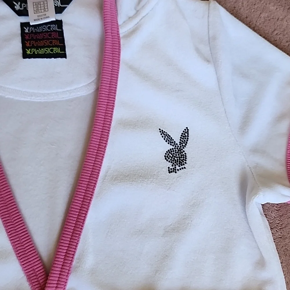 NWOT Playboy Velour top - Picture 2 of 6